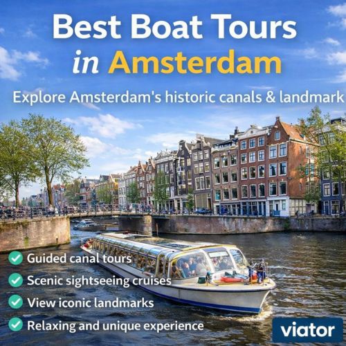 Book Best Boat Tours in Amsterdam