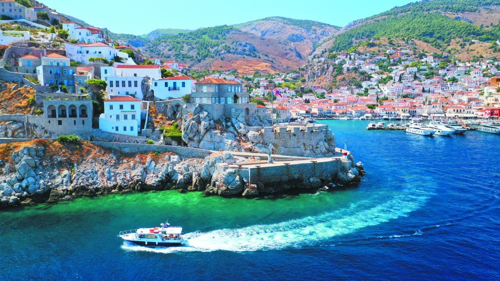 Hydra Peaceful Island Escape