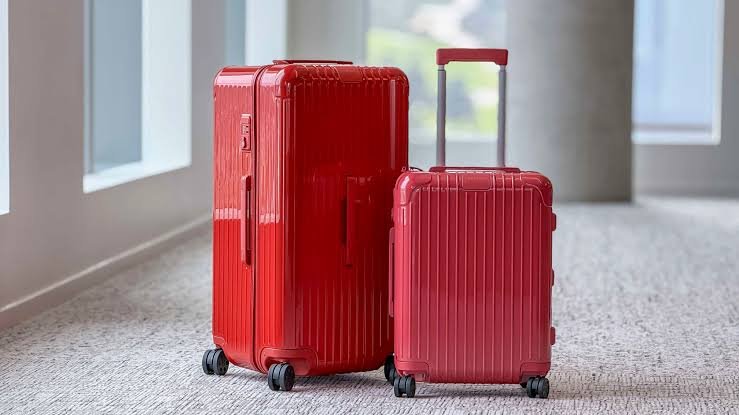 Checked Suitcases With Wheels